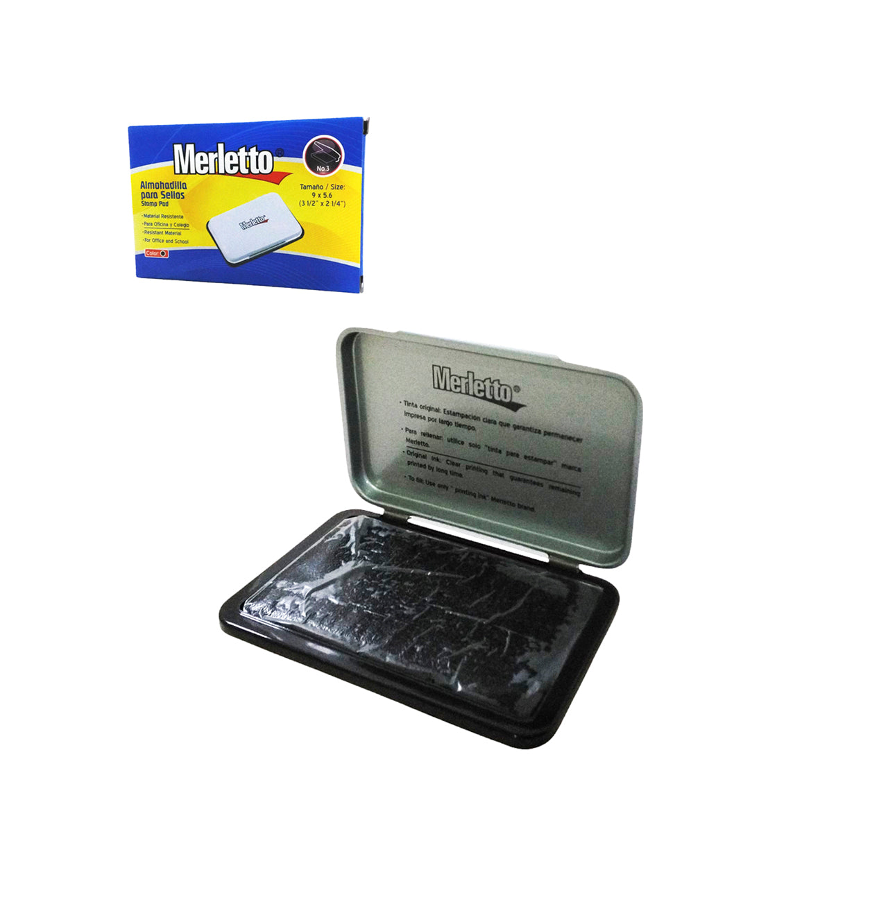 Almohadilla Para Sellos N°3  9x5.6CM